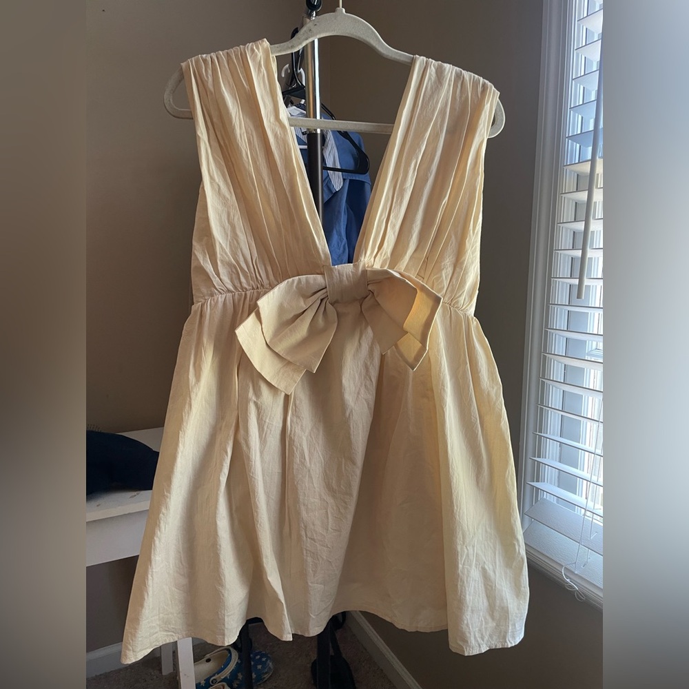 Bow Babydoll Dress